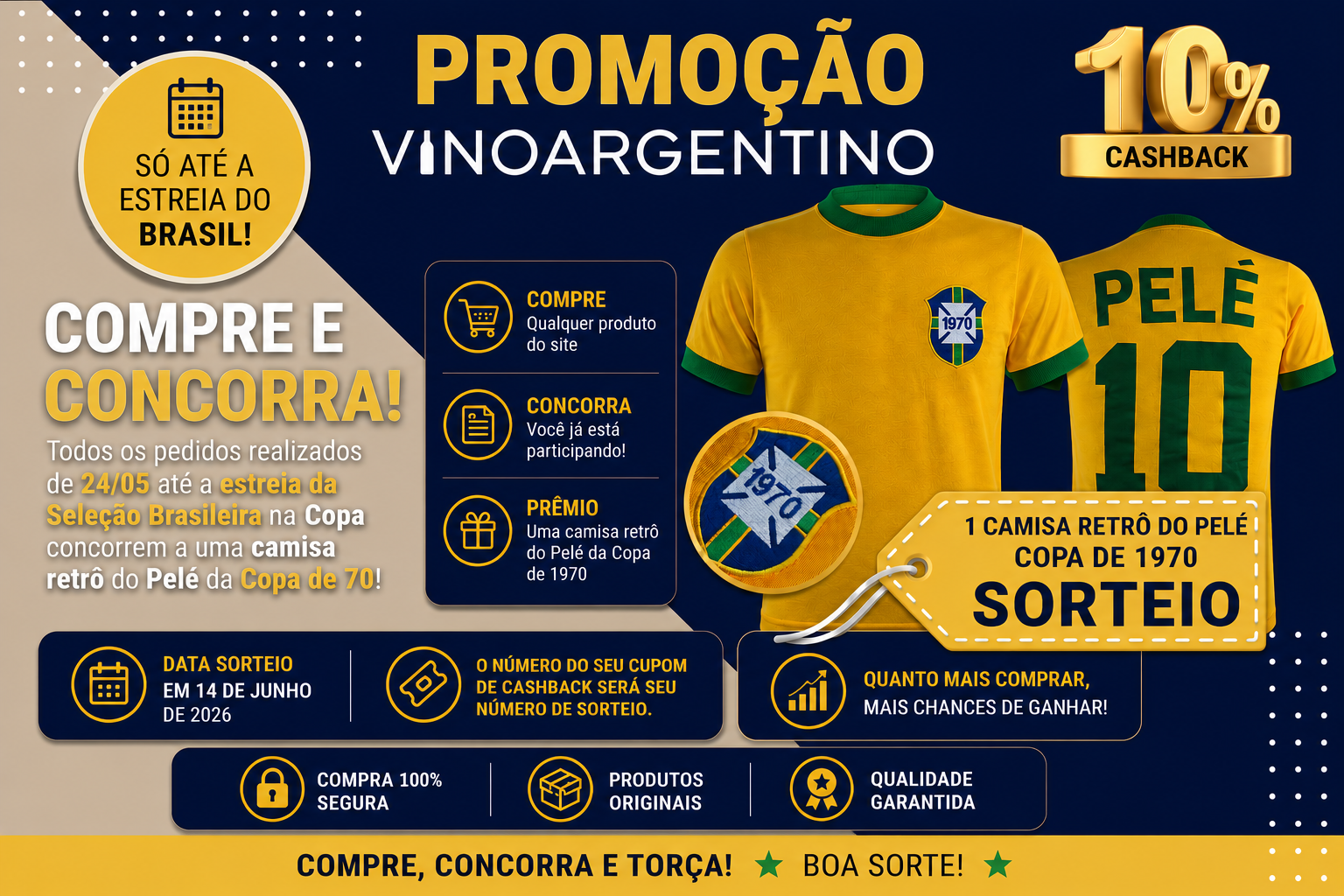 PROMOÇÃO COPA DO MUNDO 2026